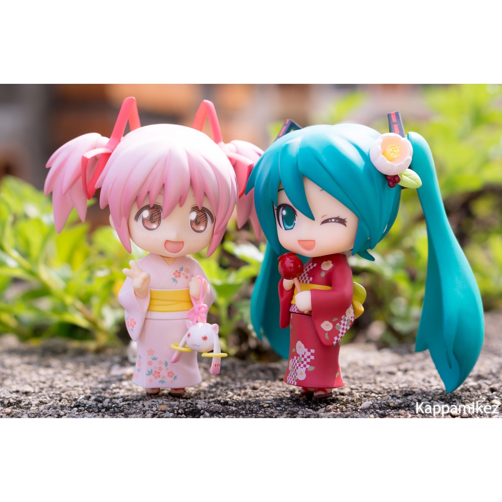 Mô Hình Figure Nhân Vật Anime Vocaloid, Hatsune Miku, Nendoroid (#333), Yukata, Natsu Tsubaki ver. (Good Smile Company)