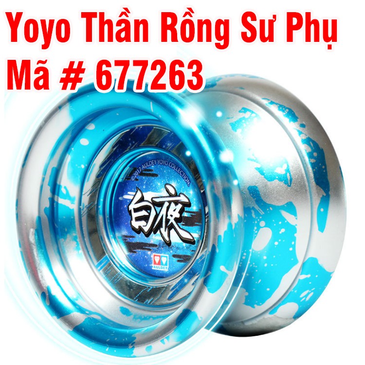 Con quay yoyo Thần Rồng Sư Phụ mã 677263 bằng kim loại hãng Auldey đồ chơi tuyệt đỉnh Yoyo