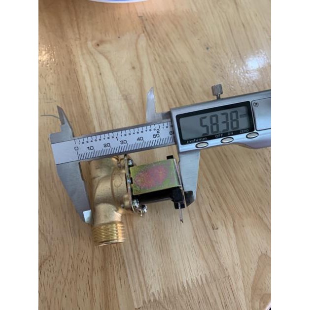 Van nước điện từ bằng đồng 220v 12v ren 21