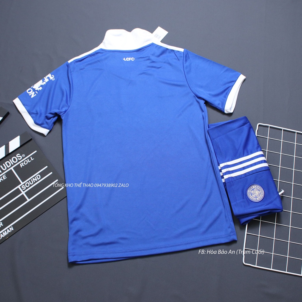 Áo Bóng Đá Câu lạc bộ Leicester City sân nhà mùa giải 2022-2023, Vải  thái chuẩn áo thi đấu phom 43-90kg