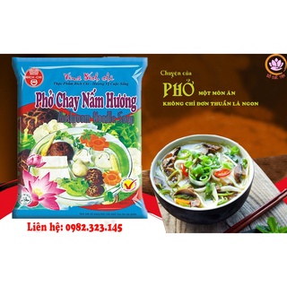 Thùng 30 gói phở chay nấm hương bích chi