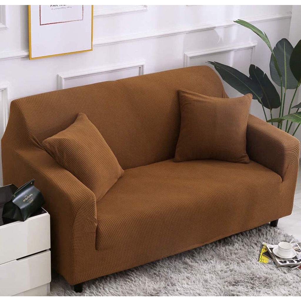 Drap bọc ghế sofa nhung gân