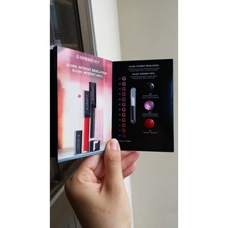Vỉ sample son dưỡng givenchy gloss interdit vinyl