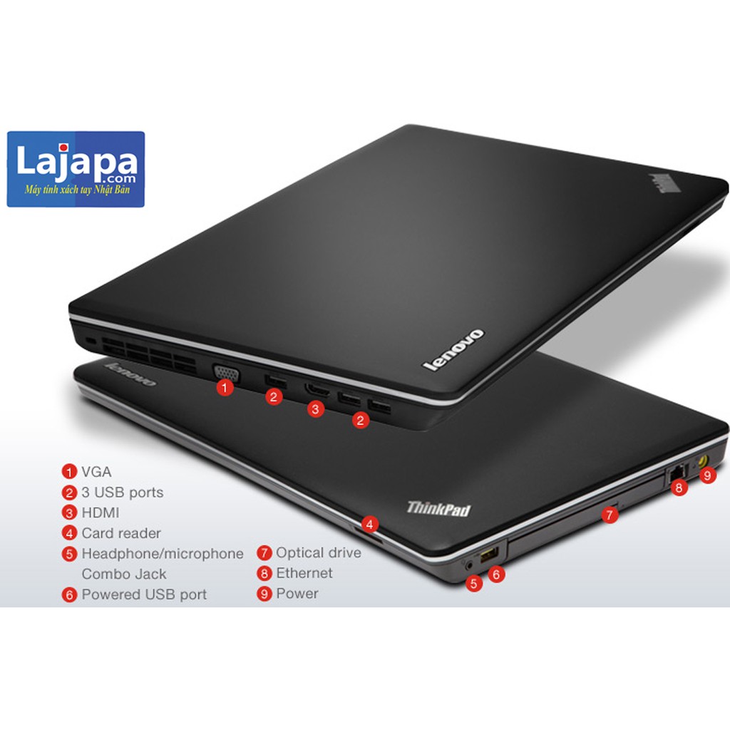Lenovo ThinkPad E530 LAJAPA-LAPTOP NHẬT BẢN- Laptop dành cho doanh nhân máy cũ giá rẻ phù hợp cho văn phòng, học sinh