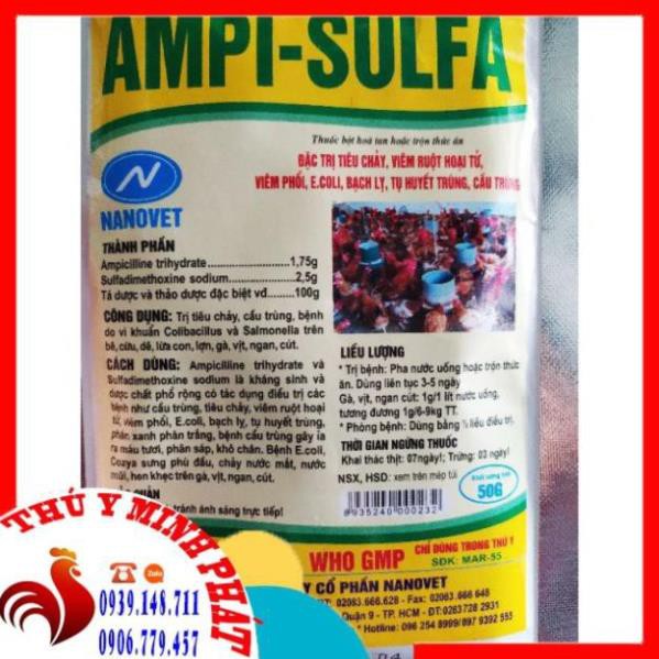 Ampi sulfa gói 50g&100g