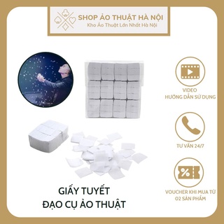 Đồ ảo thuật giấy tuyết biểu diễn sân khấu, snow paper magic giá rẻ độc lạ sáng tạo