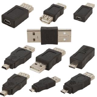 10pcs/set otg usb male to female micro usb micro converter adapter converter oct30