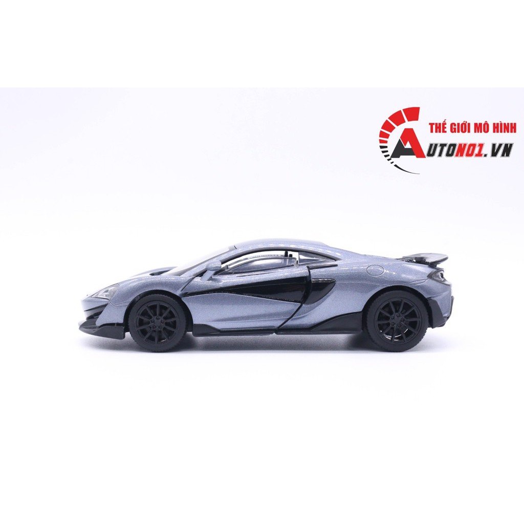 MÔ HÌNH XE MCLAREN 600LT GREY 1:32 JACKIEKIM 6568