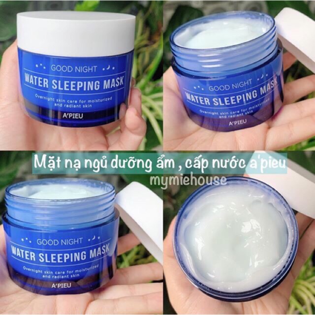 MẶT NẠ NGỦ DƯỠNG ẨM CẤP NƯỚC DA APIEU