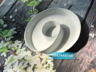 Đĩa xoắn hình hoa Bát Tràng