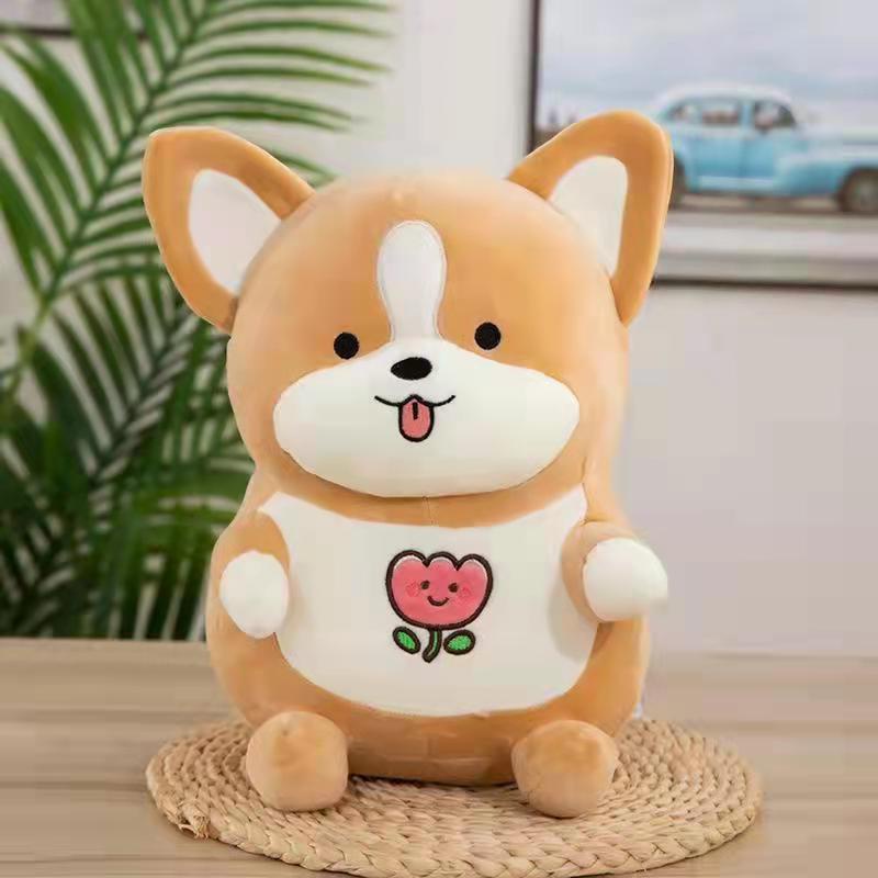 Gấu bông cún shiba bông mịn cao cấp 40cm < kèm ảnh thật >