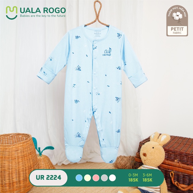 Body dài liền tất UALAROGO (0m-6m)