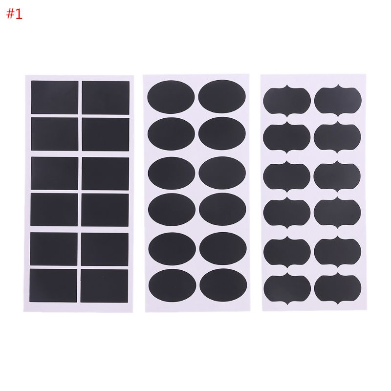 Miếng Dán Bảng Đen Viết Phấn Dùng Trang Trí Hũ Gia Vị Nhà Bếp