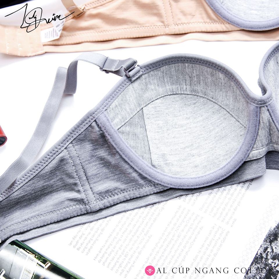 Áo lót cup ngang cotton mềm mịn thoáng mát hè 2021 | luliqueen | BigBuy360 - bigbuy360.vn