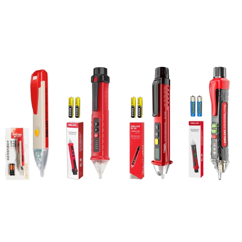 Bút Thử Điện Kỹ Thuật Số 90-1000V Đa Năng Có Đèn Và Chuông Báo