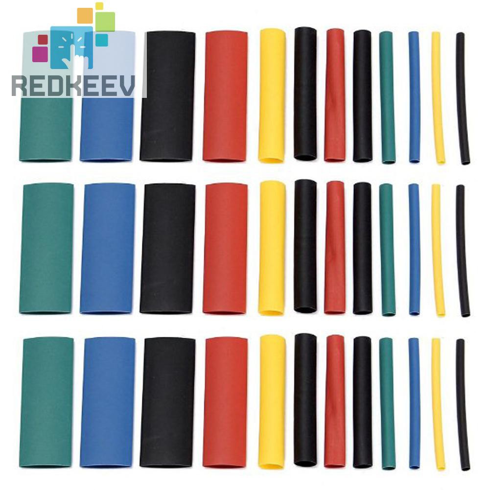 Set 530 ống co nhiệt nhiều màu sắc khác nhau cách nhiệt tiện lợi