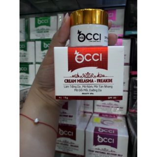 Kem làm mờ nám, đồi mồi, trắng da OCCI net 15g