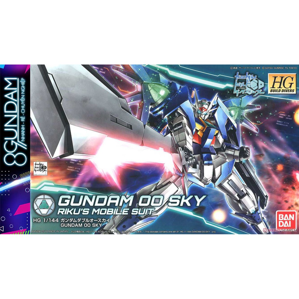 Mô Hình Lắp Ráp Gundam HG BD 00 Sky