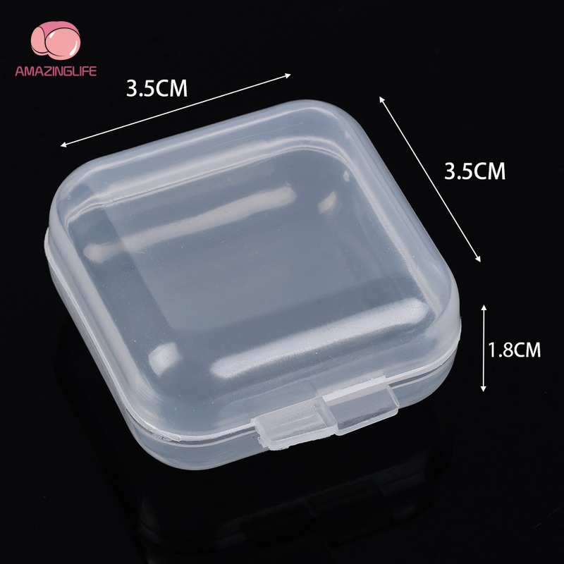 Set 1 / 10 Hộp Đựng Trang Sức Trong Suốt Tiện Dụng
