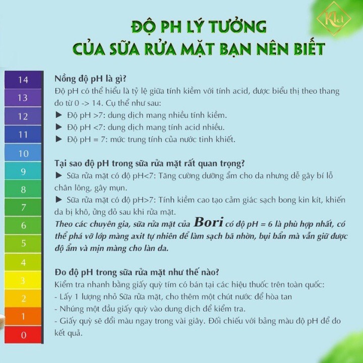 Sửa rửa mặt dịu nhẹ Bori Real Fresh 120ml