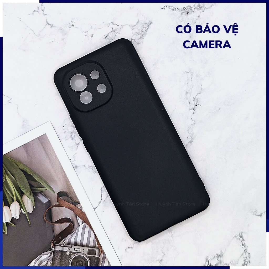 Ốp lưng xiaomi 11 mi 11 TPU dẻo siêu mỏng ôm sát thân máy bảo vệ camera tại phụ kiện huỳnh tân store