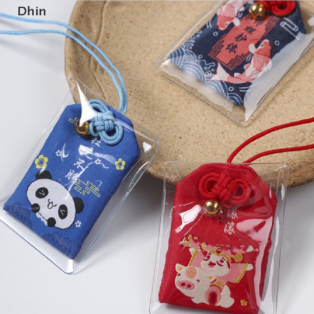 1 Móc Khóa Thêu Hình Omamori Pray An Toàn Cho Sức Khỏe