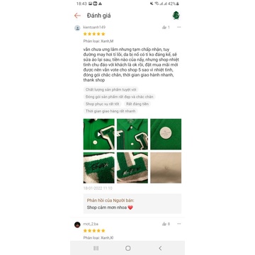 Áo varsity jacket LV Luôn Vui Tươi SS21 màu xanh bản cao cấp, Áo khoác bóng chày nam nữ LV thêu hình