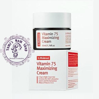 Kem Dưỡng Trắng, Chống Lão Hoá By Wishtrend Vitamin 75 Maximizing Cream 50ml