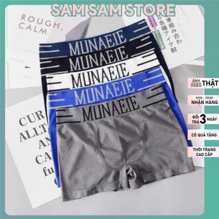Quần Lót Nam. QUẦN SIP ĐÙI NAM NHÂT Munafie Hàng siêu thị cao cấp, Free size từ 50kg-85kg co giãn theo body