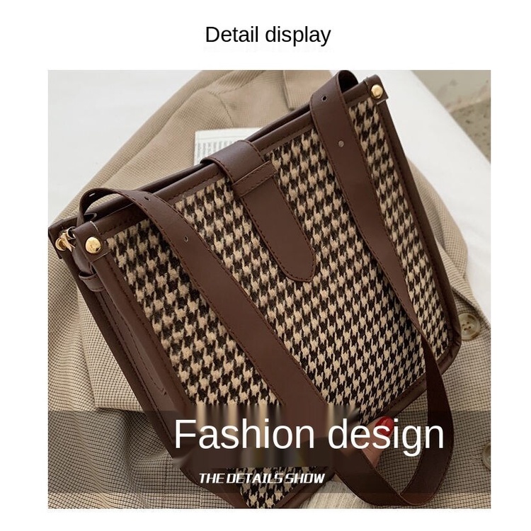 Túi Đeo Vai Cỡ Lớn Thời Trang Thu Đông Cho Nữ