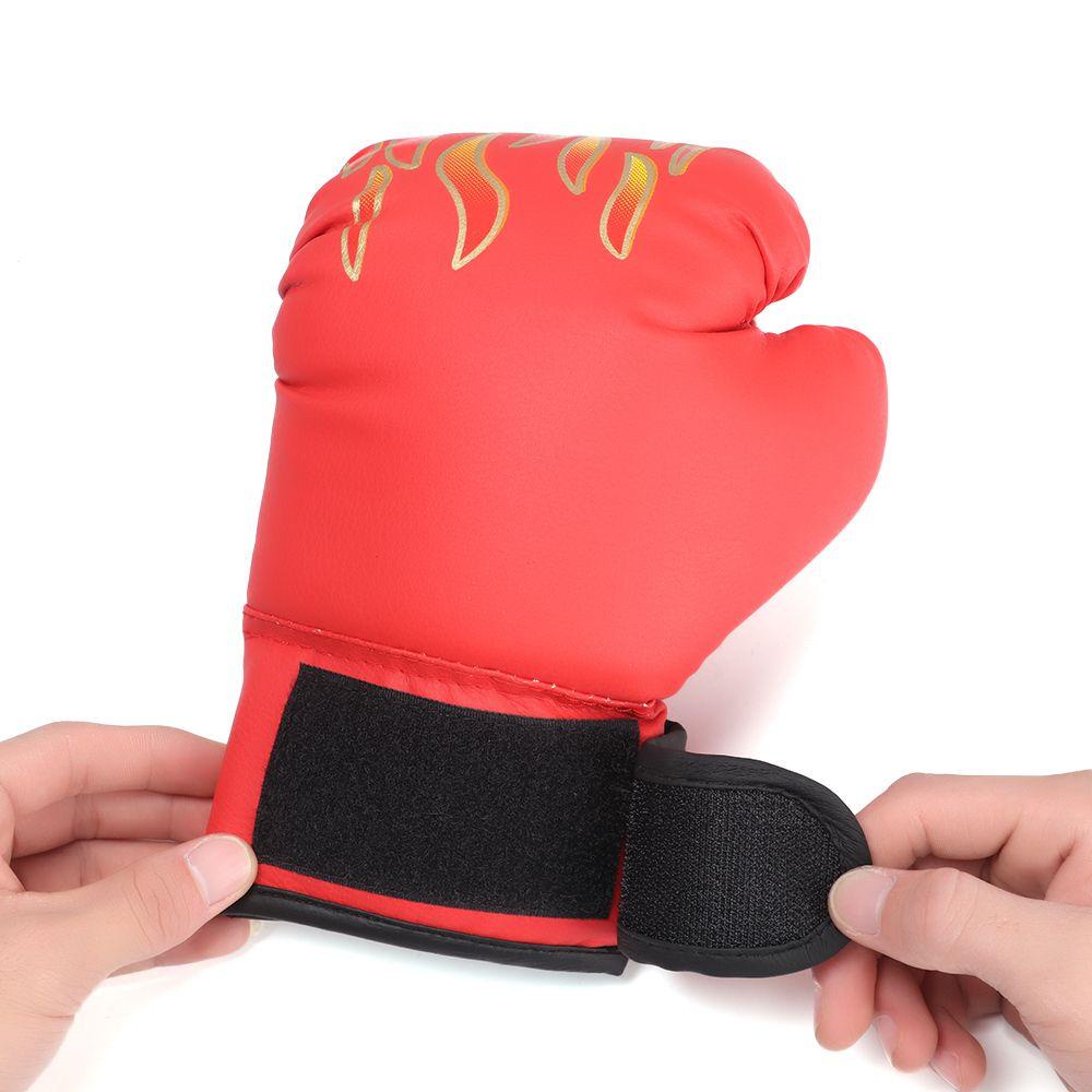 BTLIMER Găng Tay Đấm Bốc Bằng Da PU Phối Lưới Thoáng Khí