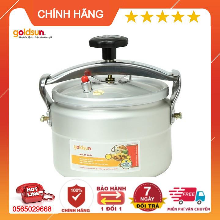 Goldsun - Nồi áp suất cơ 5L, chất liệu nhôm điện hóa -  DB2501