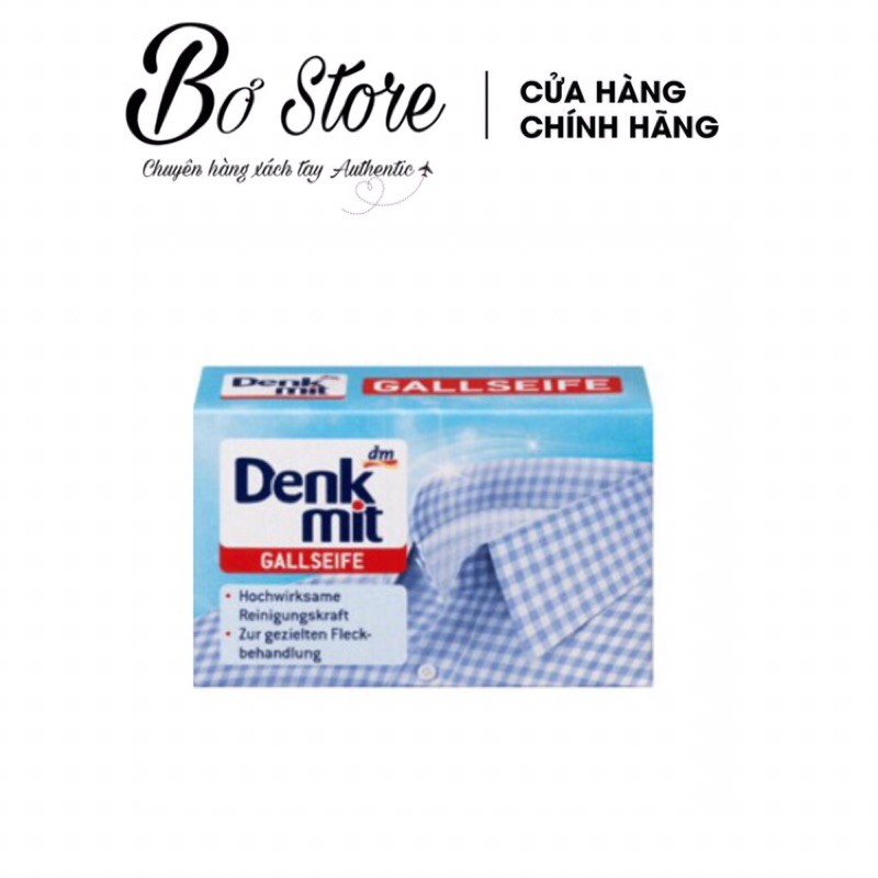 Bánh xà phòng làm sạch cổ áo Denkmit Đức 100g