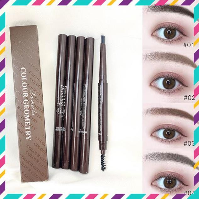 [ Hàng Nhập Khẩu ] Chì Kẻ Mày Drawing Color Geometry Hàng Nội Địa Trung | BigBuy360 - bigbuy360.vn