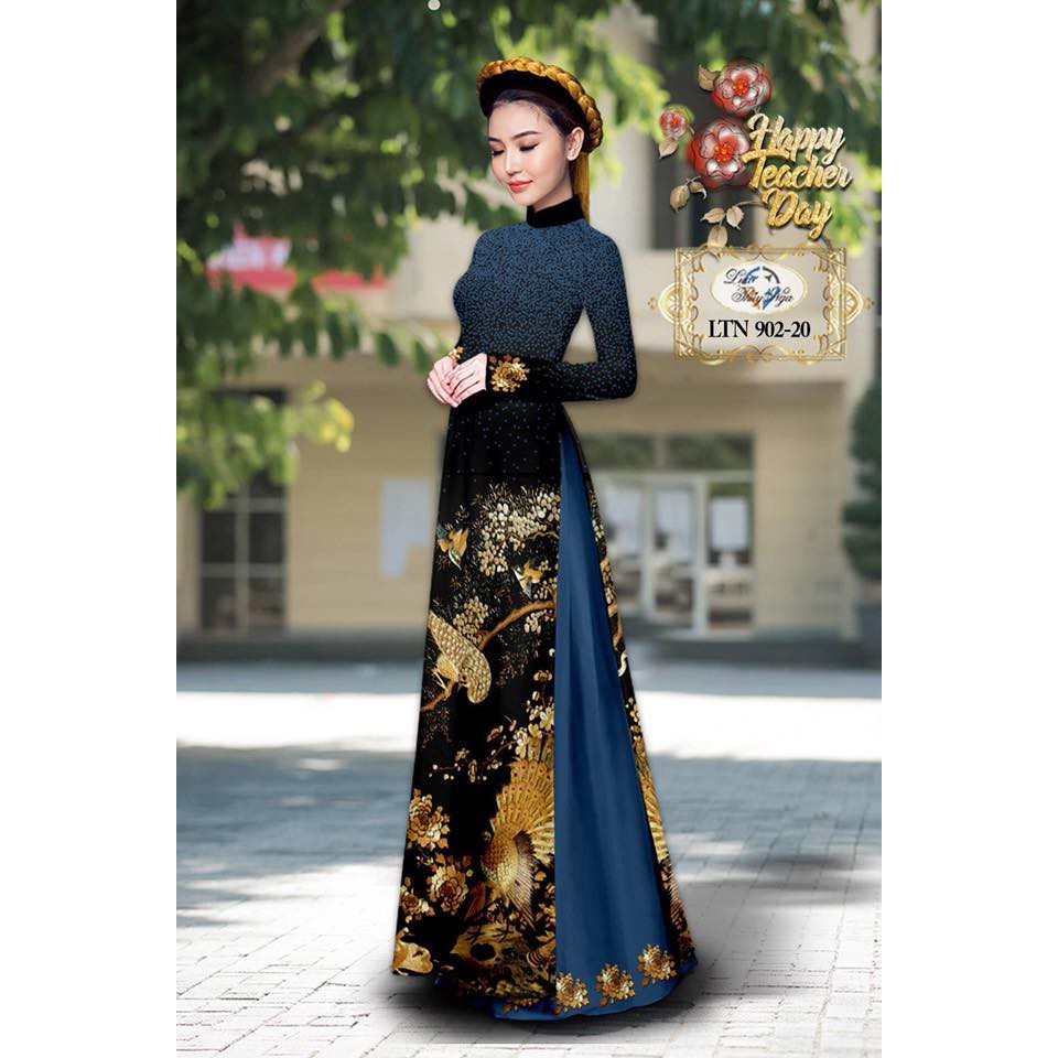VẢI ÁO DÀI IN 3D