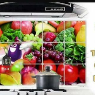 Combo 3 bìa giấy dán tường bếp