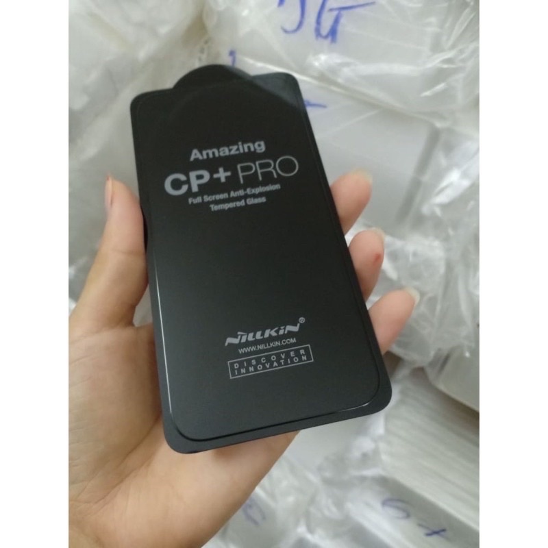Kính cường lực nillkin CP+ Pro iPhone 14 Pro Max ,13 Mini, 13, 13 Pro, 13 Pro Max, 12, 11, XS  Full màn hình chính hãng