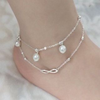 Lắc Chân 2 Lớp Phong Cách Boho