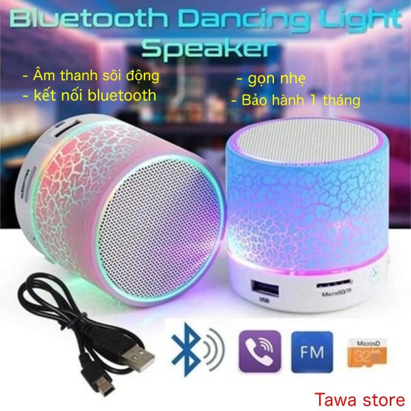 Loa Mini Bluetooth HLD-600 Led Nháy Theo Nhạc