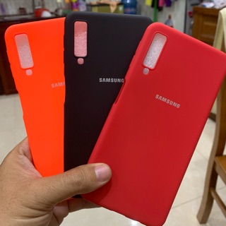 Ốp samsung a7-2018 dẻo màu
