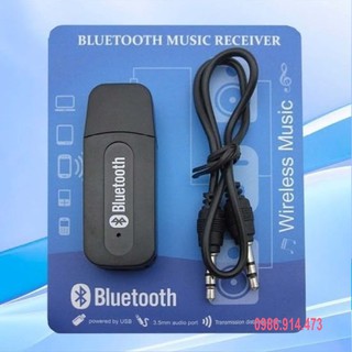 USB Bluetooth Receiver H163 biến loa thường thành Loa bluetooth