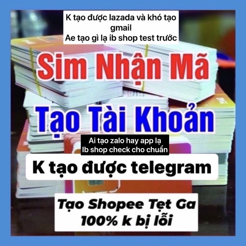 {Bảo Hành}SIM VNMB NGHE GỌI, TẠO TÀI KHOẢN SIÊU RẺ