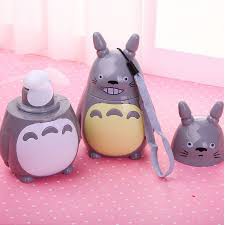 Quạt sạc mini totoro có đèn quạt usb QS9