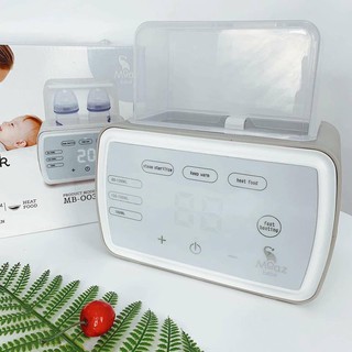 Máy hâm sữa tiệt trùng hai bình Moaz Bebe MB – 003