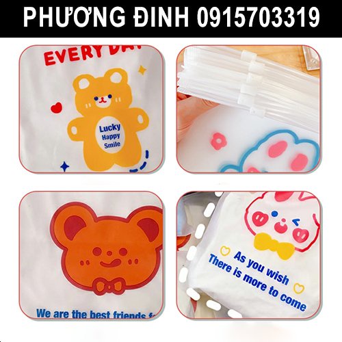 TÚI ZIP LỤA MỜ - TÚI NHỰA ĐỰNG ĐỒ KHOÁ KÉO DU LỊCH ĐA NĂNG GIÀY DÉP ĐỒ TRANG ĐIỂM QUẦN ÁO