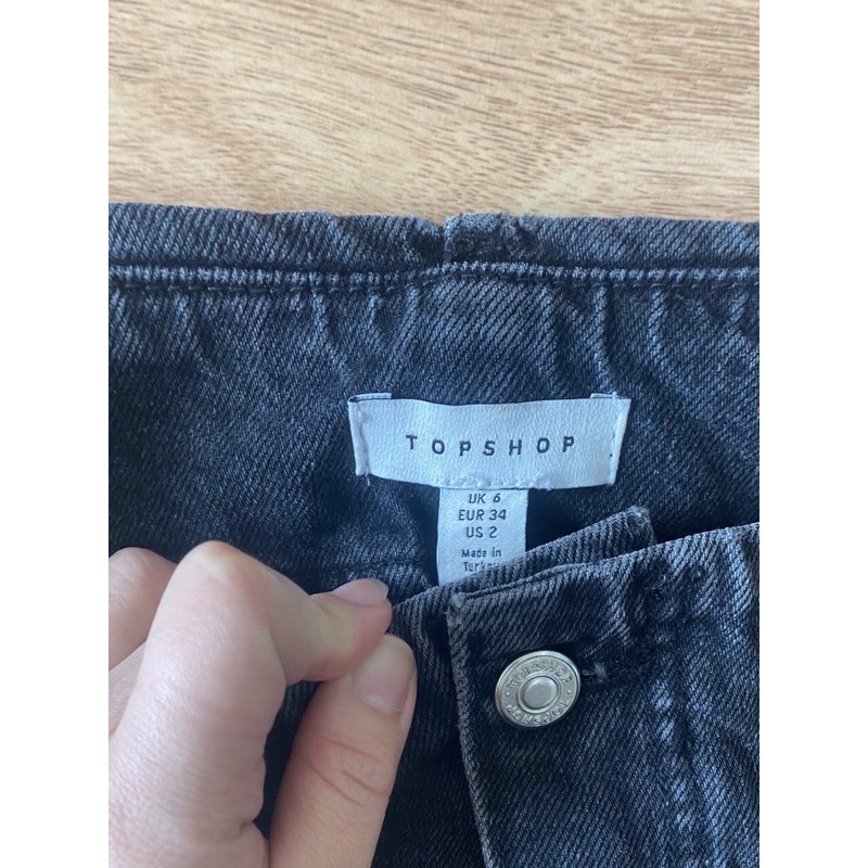 Thanh lý chân váy jeans hàng authentic của Topshop | BigBuy360 - bigbuy360.vn