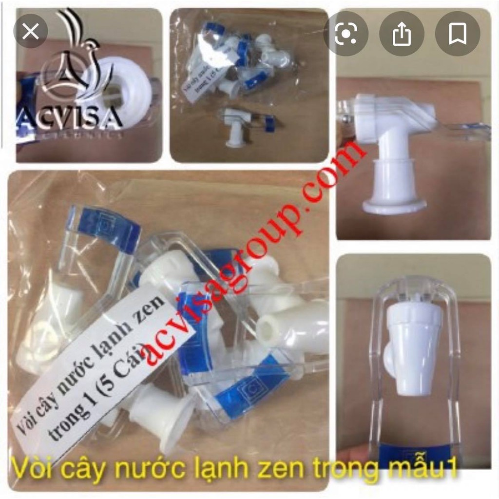Combo 2 Vòi Cây Nước Lạnh/ Nóng Zen Trong/ Ngoài Mẫu 1/ 2