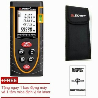 Thước đo khoảng cách bằng tia laser SNDWAY SW-M50/100 phạm vi đo 50M/100M