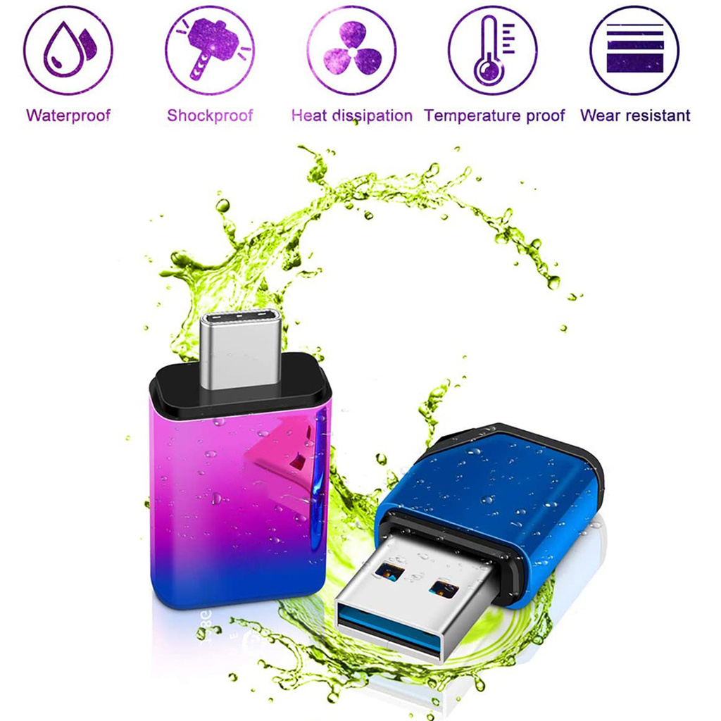 Set 2 Đĩa Usb 3.0 8gb / 16gb / 32gb / 64gb / 128gb 2 Trong 1 Cho Máy Chơi Game | BigBuy360 - bigbuy360.vn