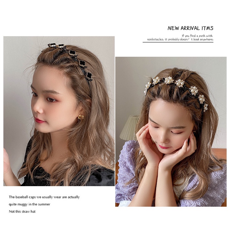 Băng Đô Cài Tóc Chống Trượt Hình Bướm Dễ Thương